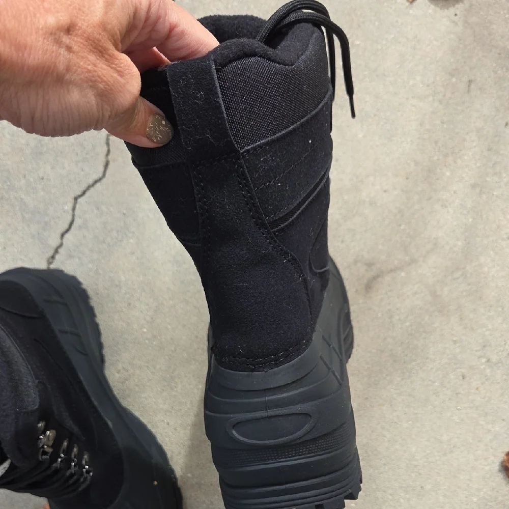Mishansha Black Winter Boots